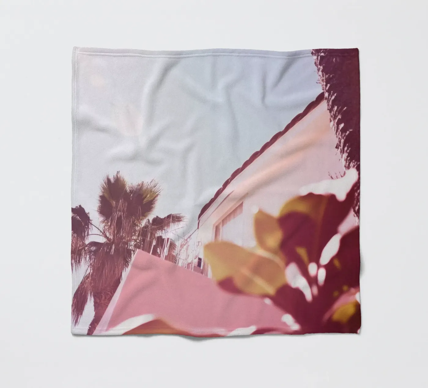 40 fleecedeken van Pink California | Affiches & Posters