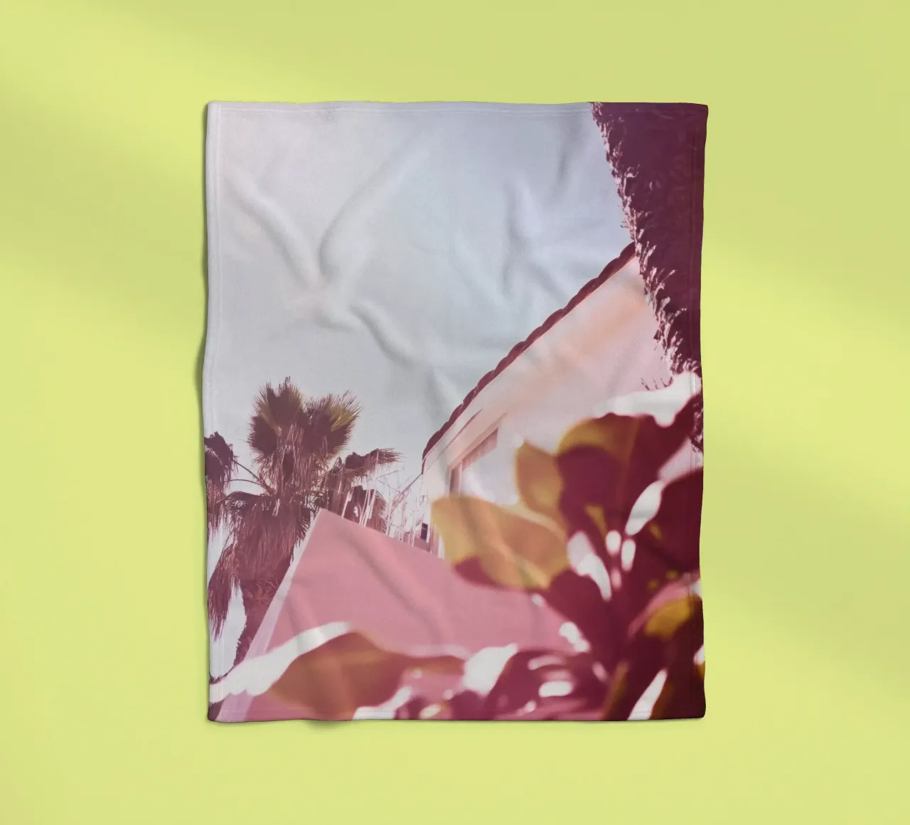 40 fleecedeken van Pink California | Affiches & Posters