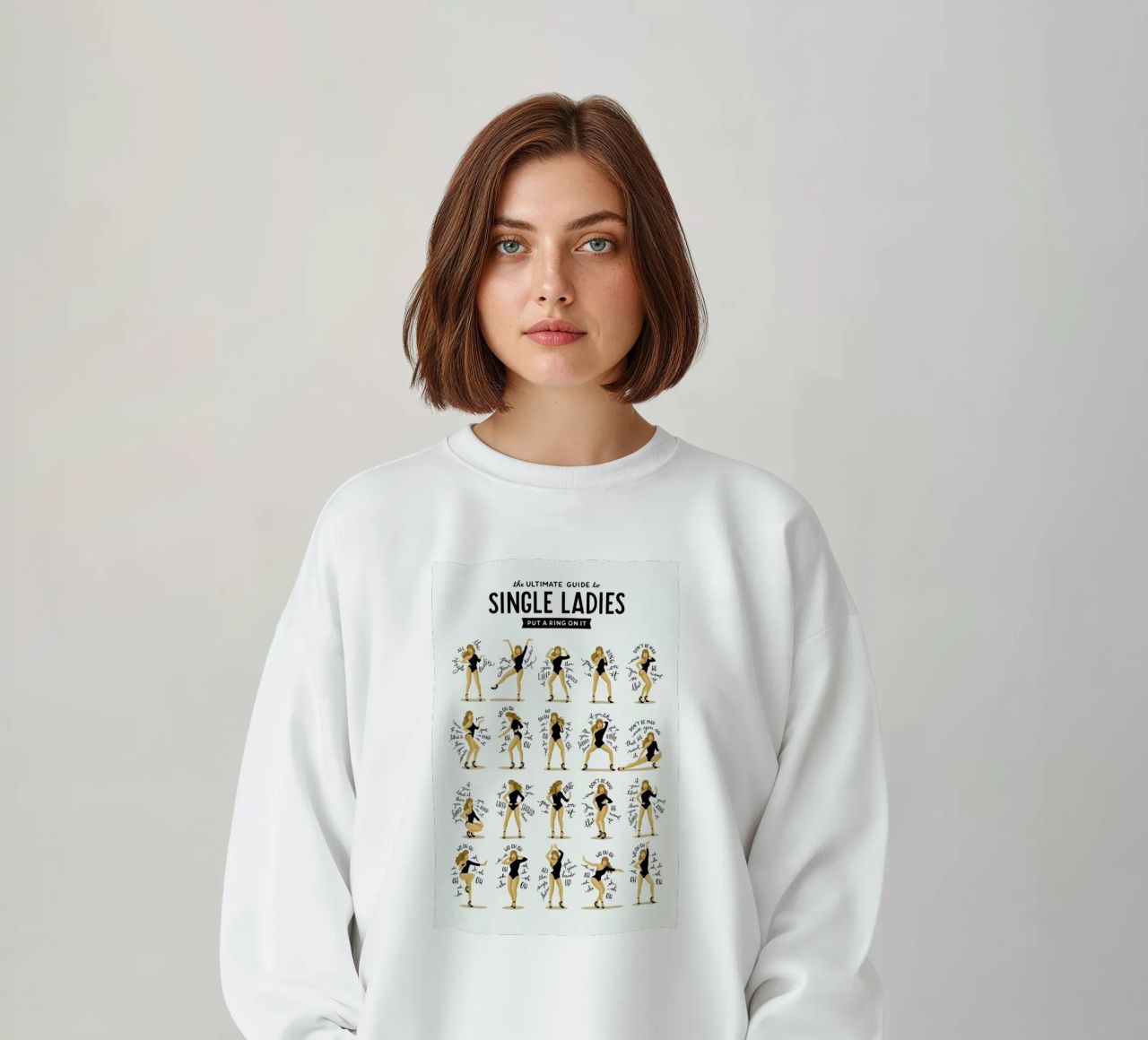 Single Ladies - Draw Me A Song Project sudadera de Nour Tohme