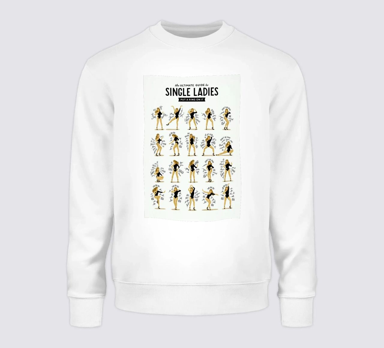 Single Ladies - Draw Me A Song Project sudadera de Nour Tohme