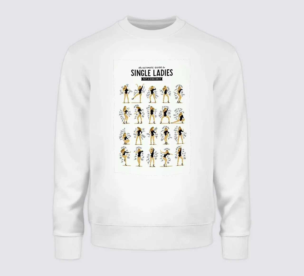 Single Ladies - Draw Me A Song Project felpa da Nour Tohme