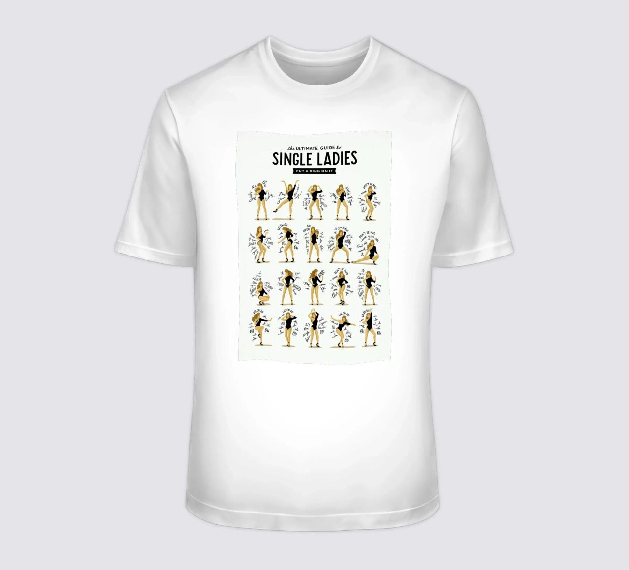 Single Ladies - Draw Me A Song Project camiseta de Nour Tohme