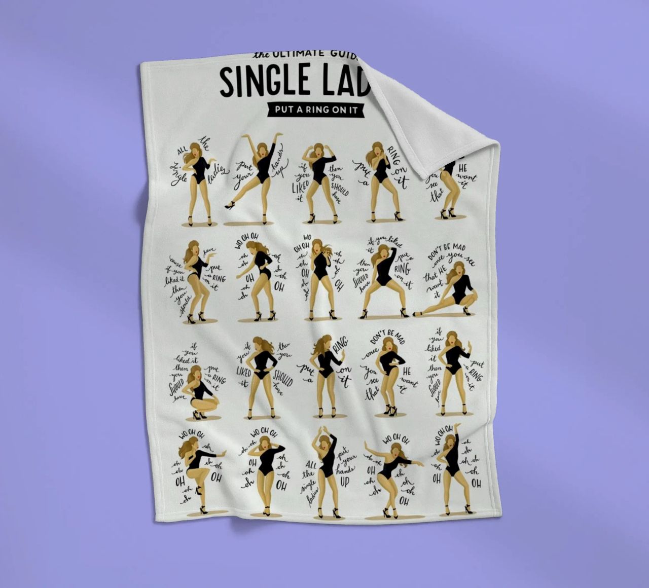 Single Ladies - Draw Me A Song Project coperta in pile da Nour Tohme