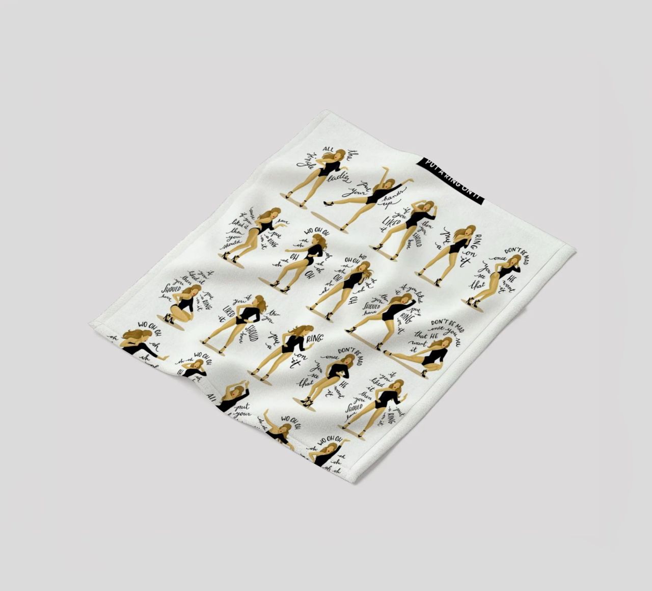 Single Ladies - Draw Me A Song Project coperta in pile da Nour Tohme