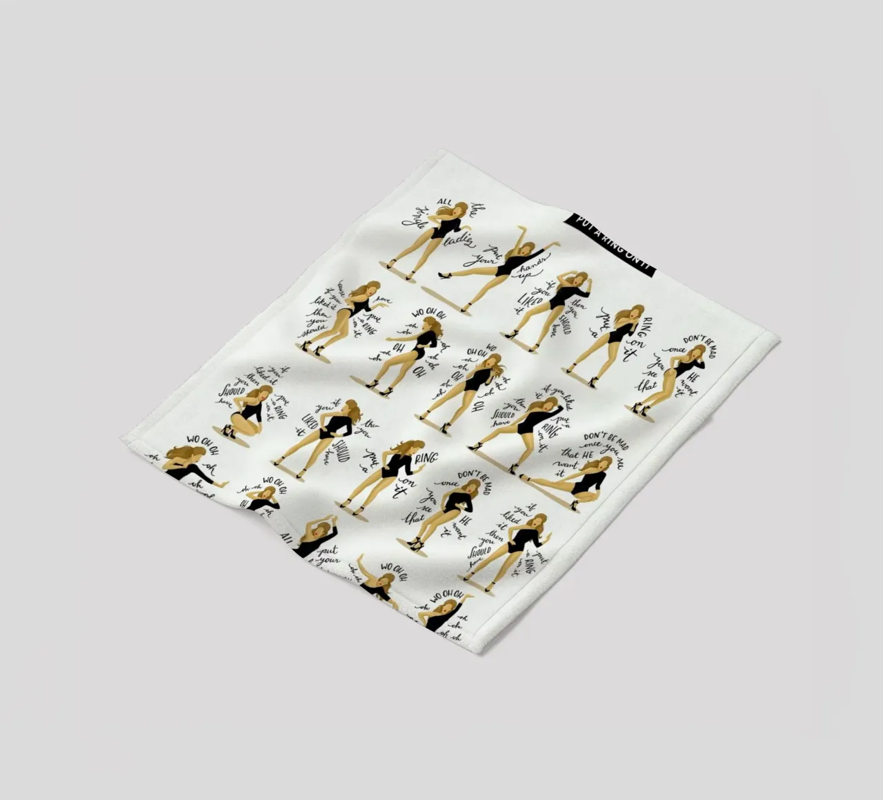 Single Ladies - Draw Me A Song Project coperta in pile da Nour Tohme