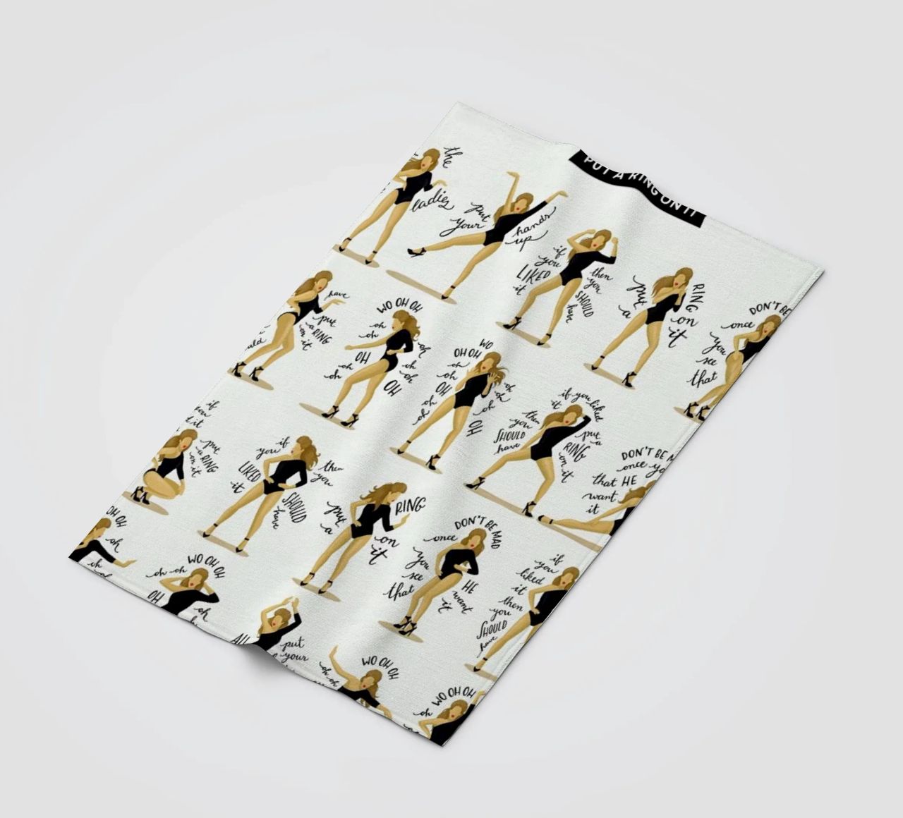 Single Ladies - Draw Me A Song Project coperta in pile da Nour Tohme