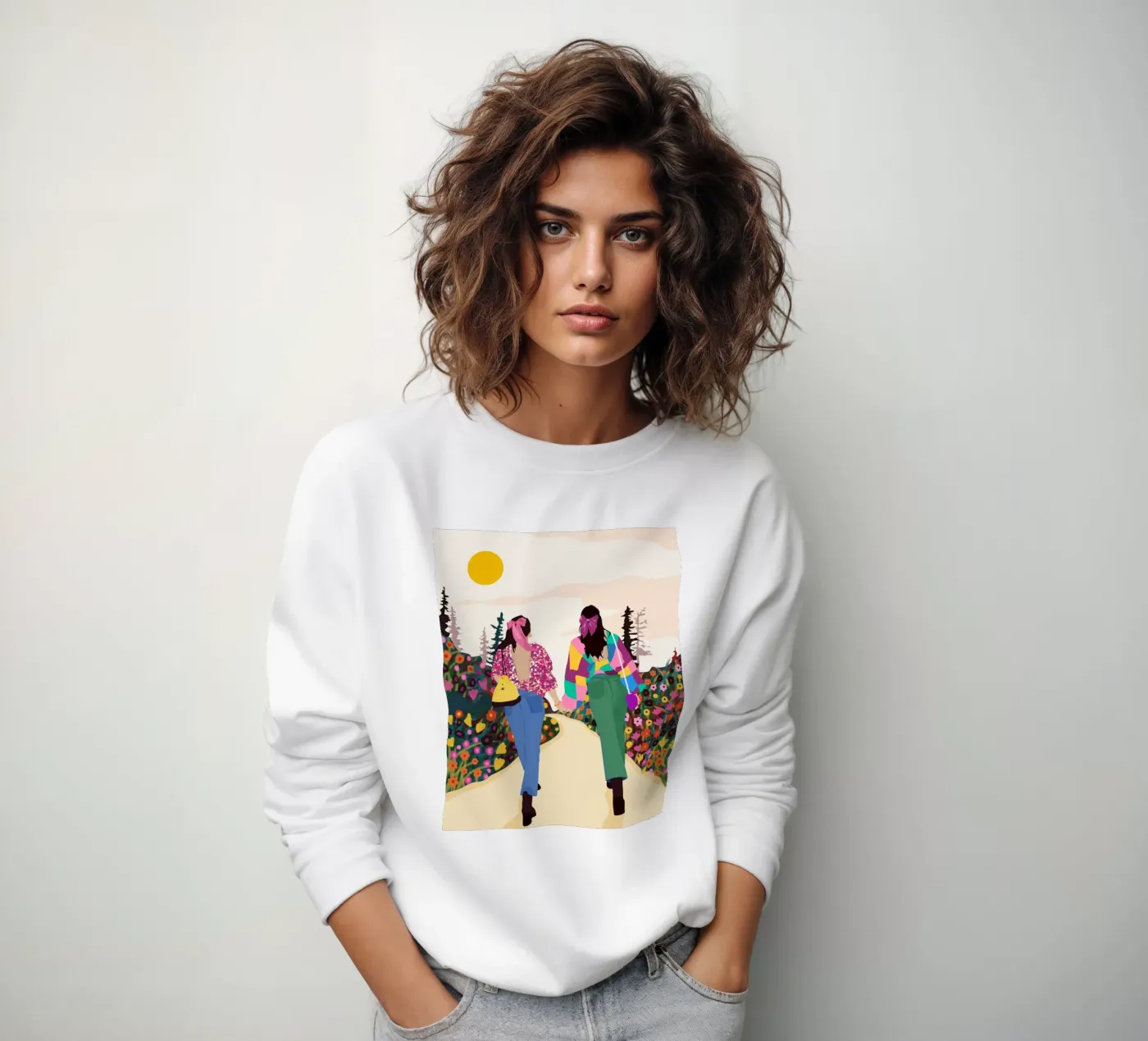 Besties sweatshirt by 83oranges.com