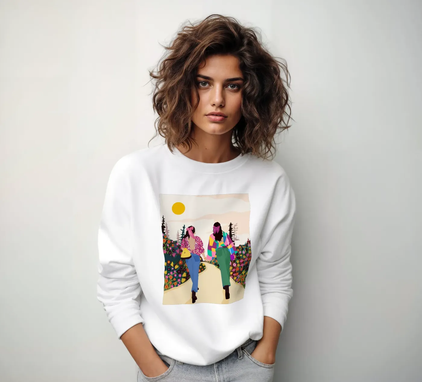 Besties sweatshirt by 83oranges.com