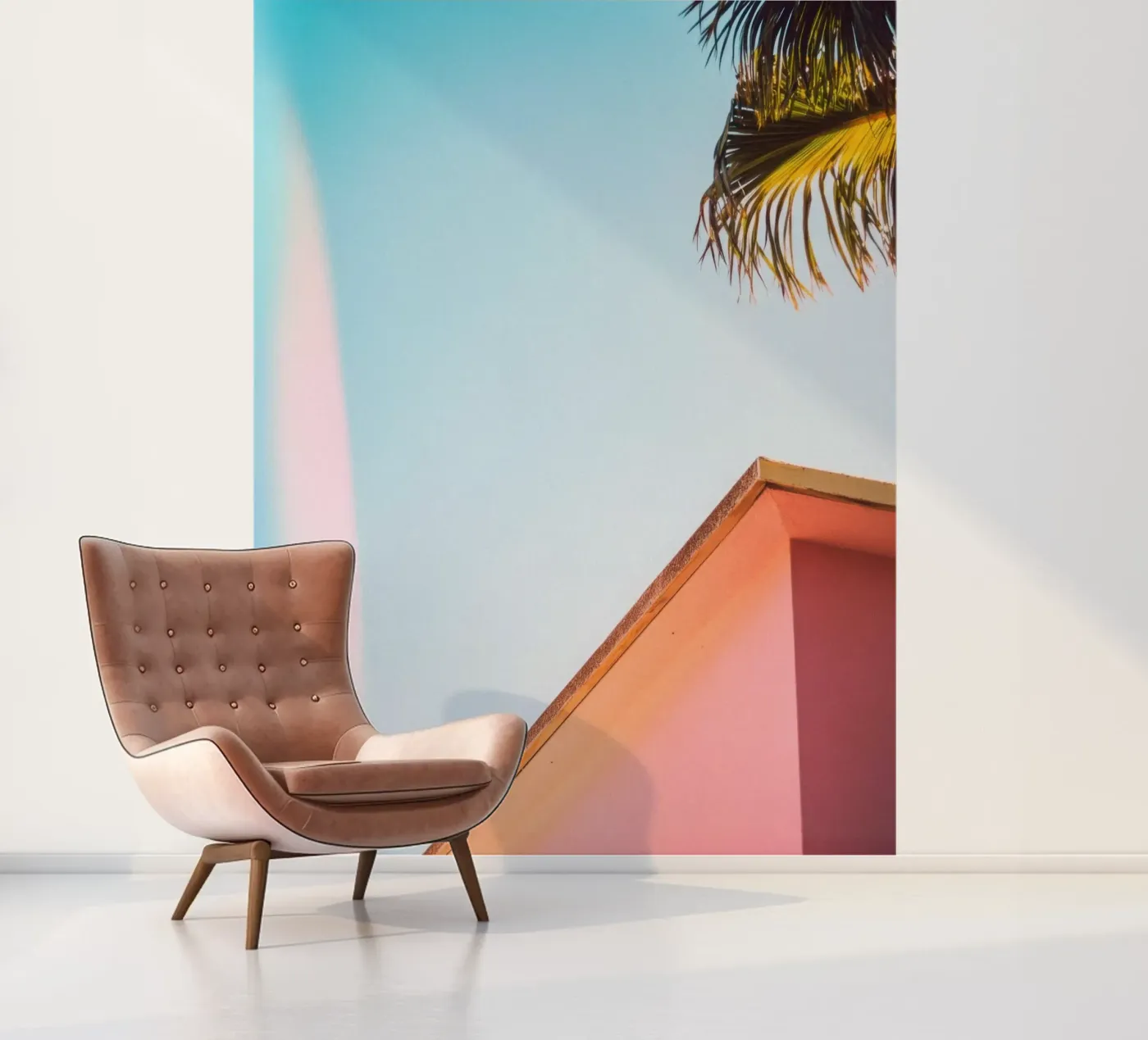 41 fotobehang van Pink California | Affiches & Posters