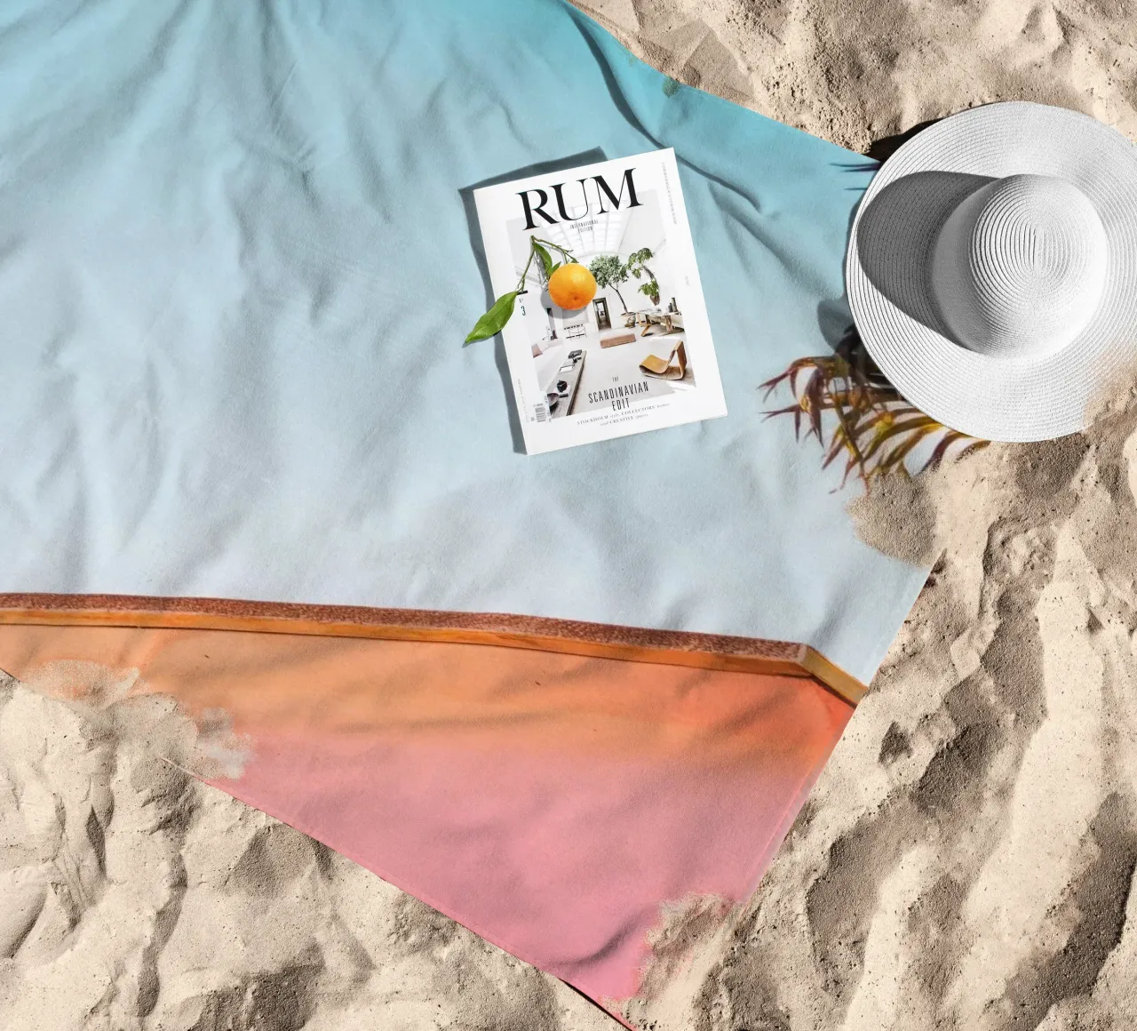 41 beach towel by Pink California | Affiches & Posters