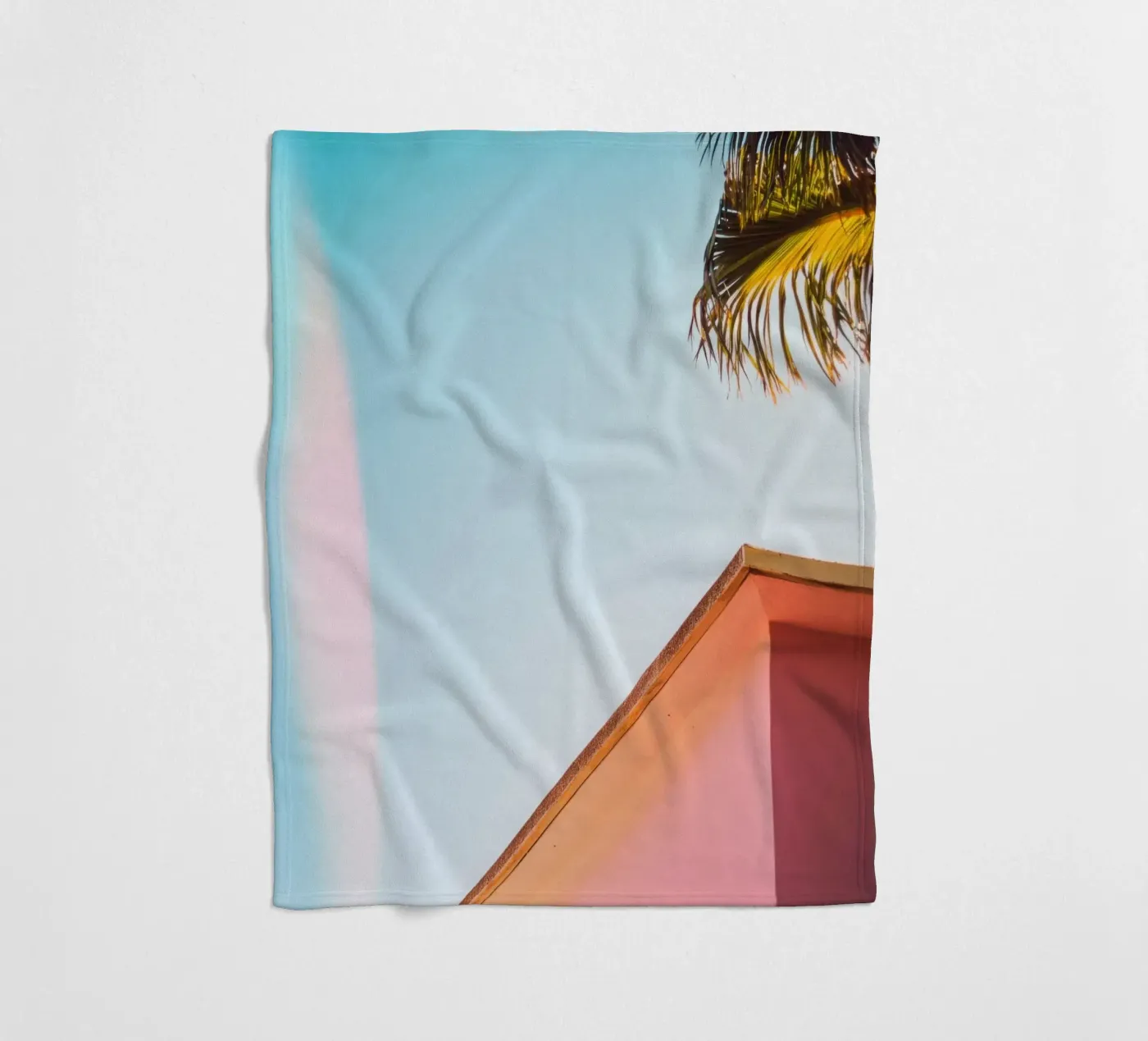 41 fleecedeken van Pink California | Affiches & Posters