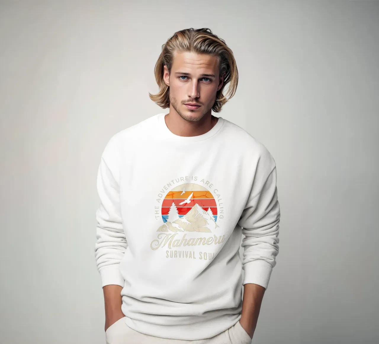 Mahameru Survival soul sweatshirt by Gunawan Rb