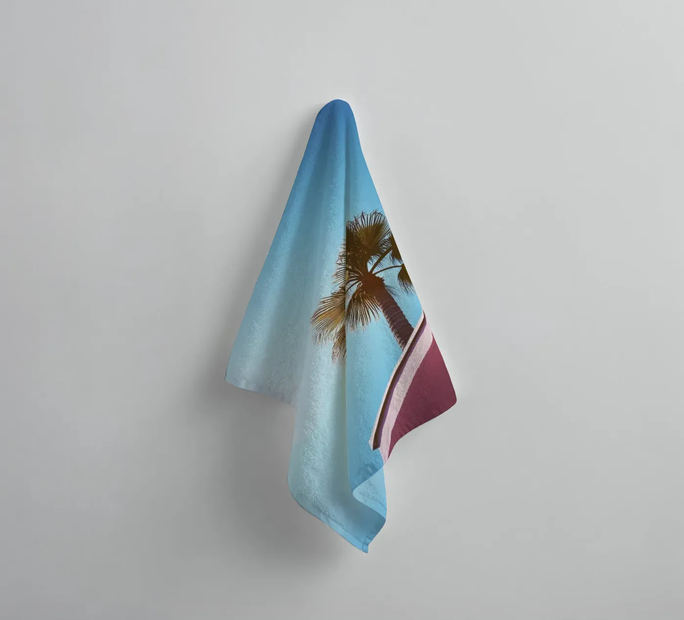 42 badhanddoek van Pink California | Affiches & Posters