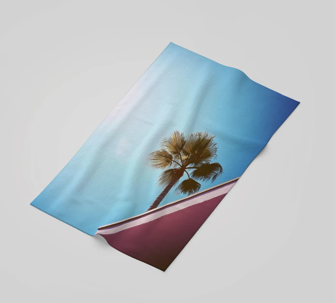 42 strandhanddoek van Pink California | Affiches & Posters