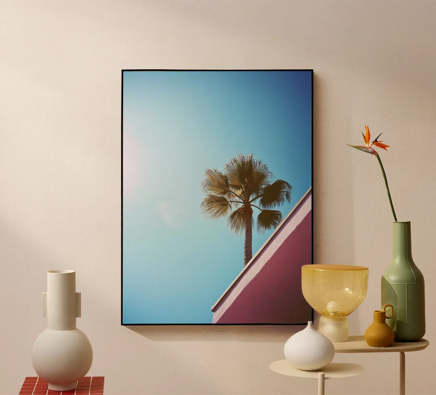 42 acryl van Pink California | Affiches & Posters