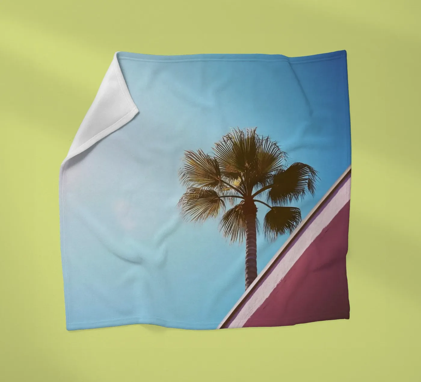 42 fleecedeken van Pink California | Affiches & Posters