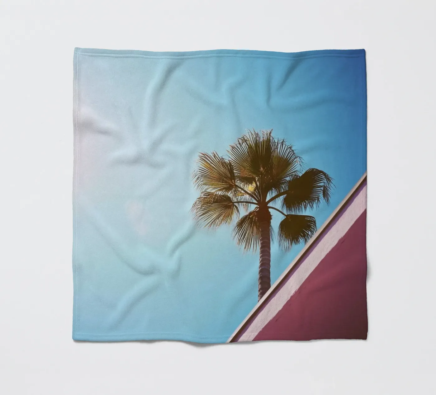 42 fleecedeken van Pink California | Affiches & Posters