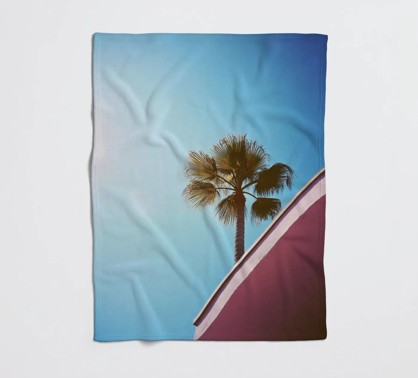 42 fleecedeken van Pink California | Affiches & Posters