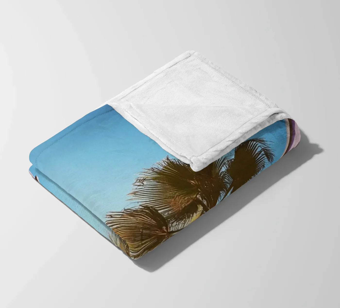 42 fleecedeken van Pink California | Affiches & Posters