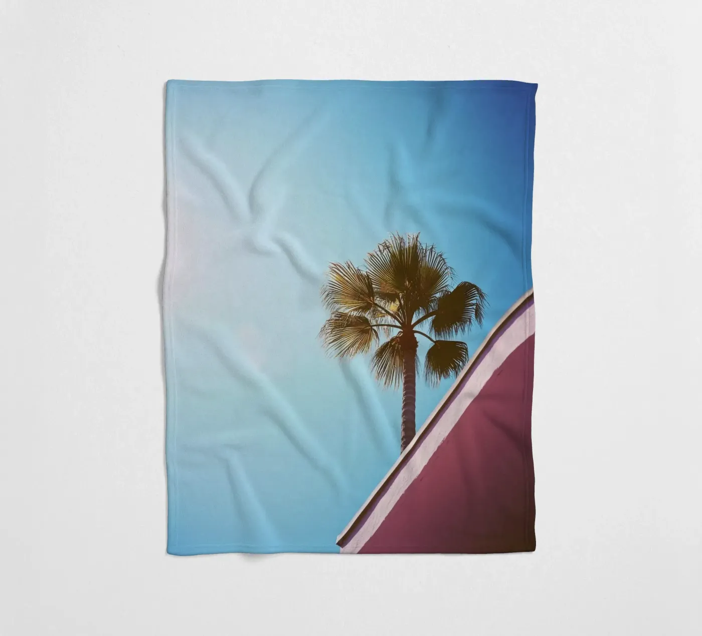 42 fleecedeken van Pink California | Affiches & Posters