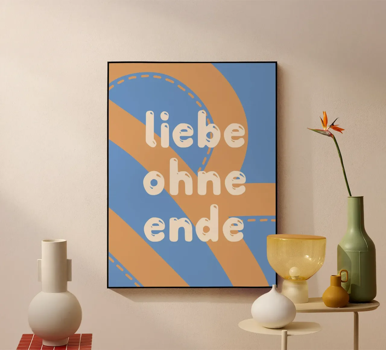 Amore senza fine plexiglass da MODERN NUANCE