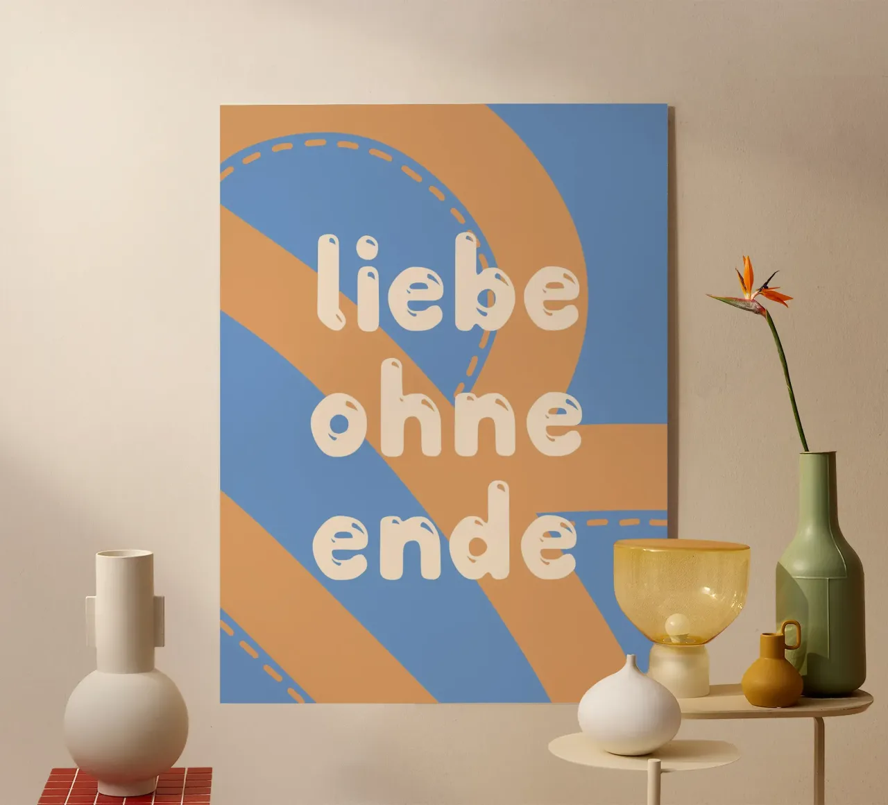 Amore senza fine plexiglass da MODERN NUANCE