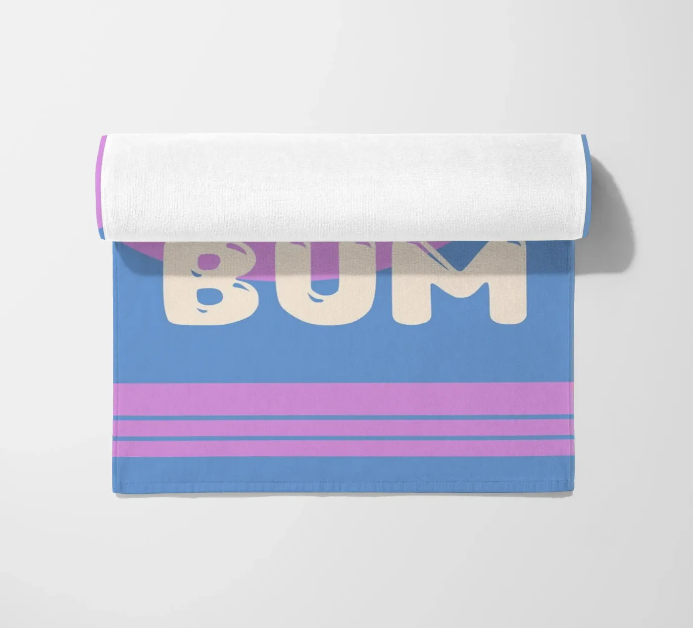 Nice Bum beach towel by MODERN NUANCE