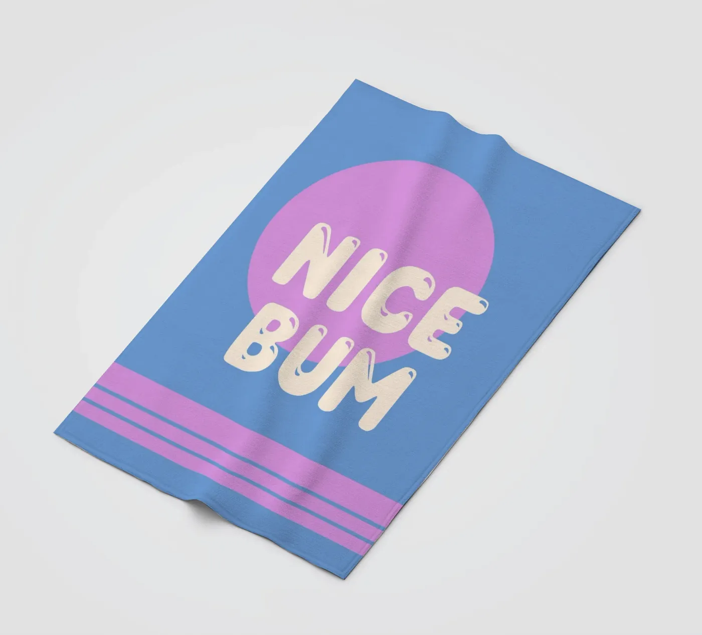 Nice Bum Fleecedecke von MODERN NUANCE