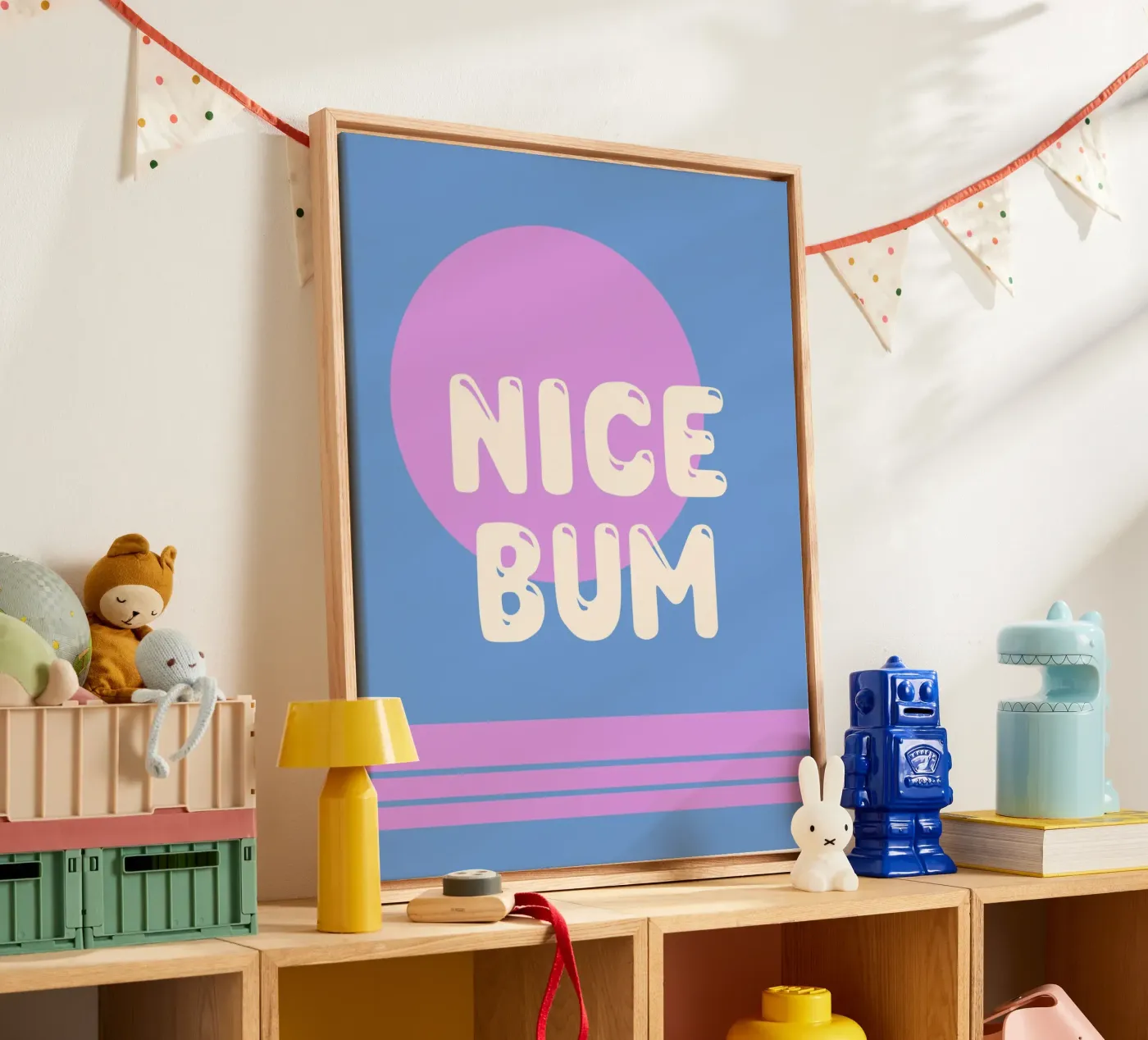 Nice Bum canvas by MODERN NUANCE