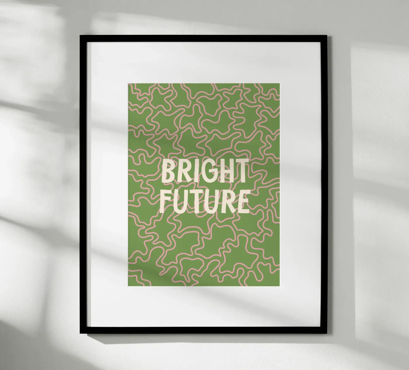 Bright Future poster by MODERN NUANCE