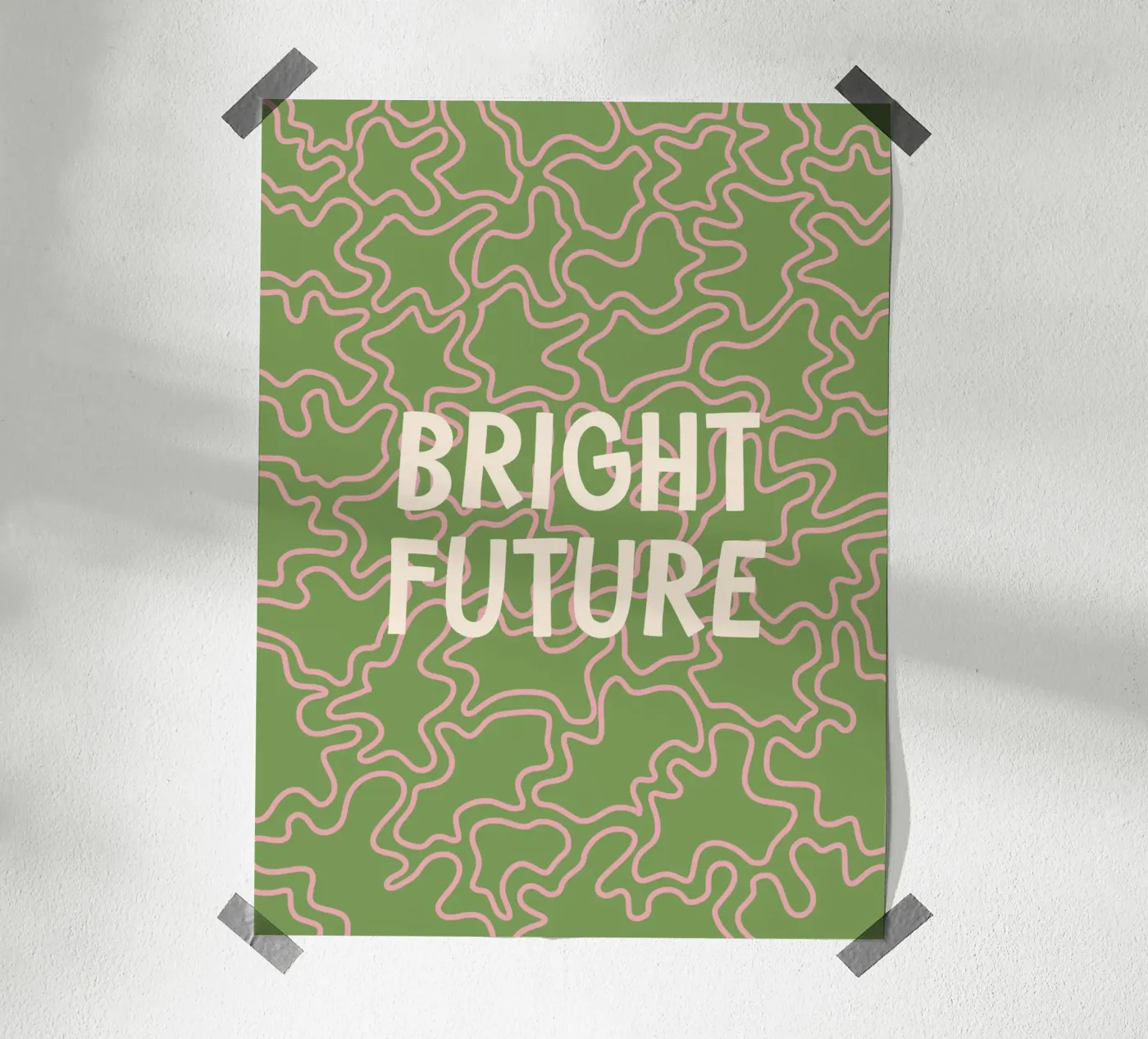 Bright Future poster by MODERN NUANCE