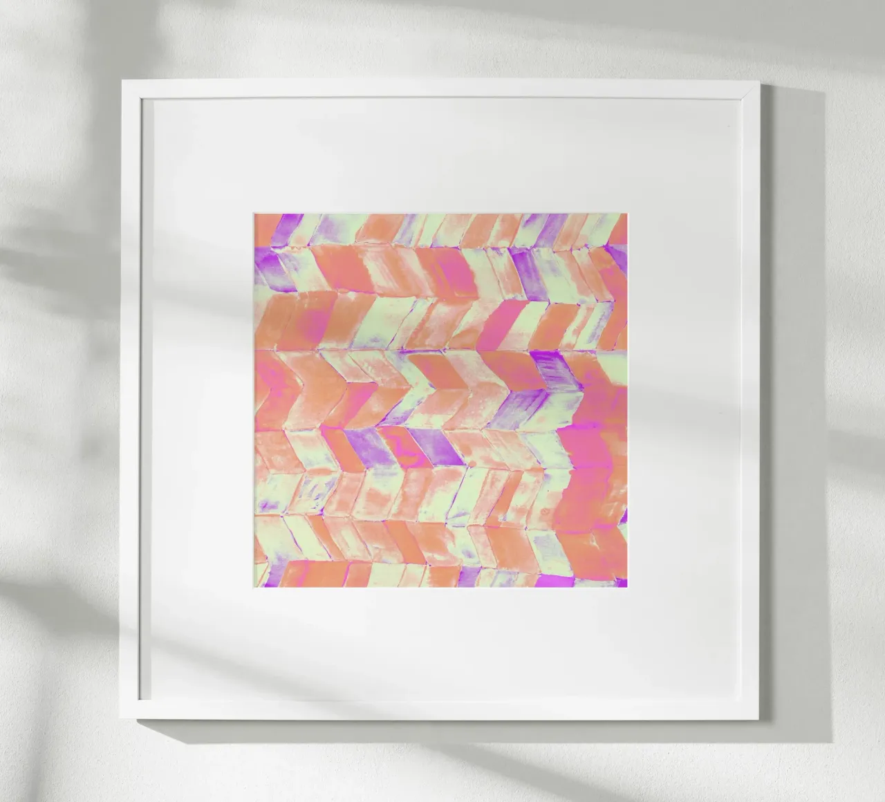 Tutti Frutti Pink poster con telaio in plastica da Amy Sia