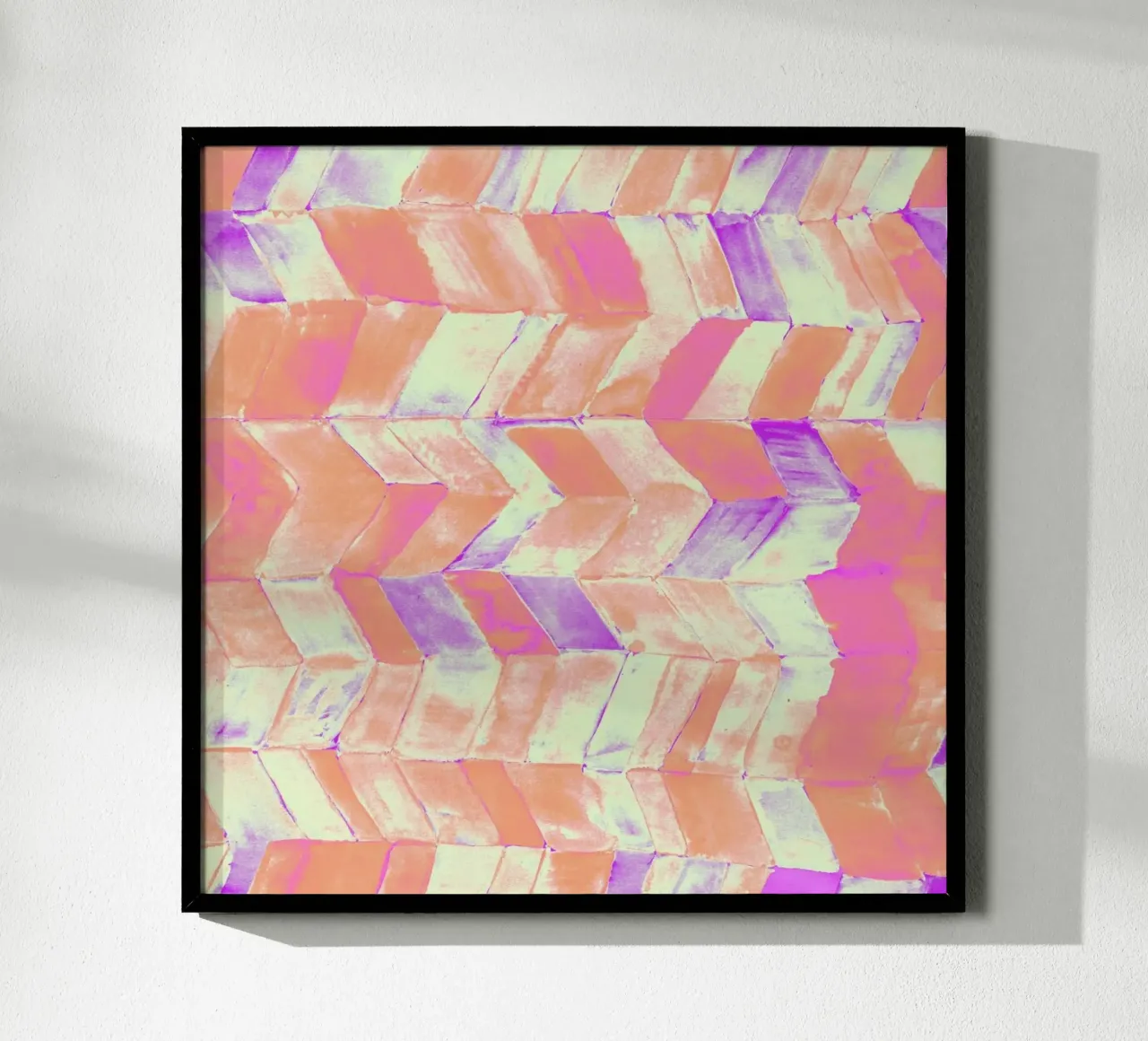 Tutti Frutti Pink poster con telaio in plastica da Amy Sia