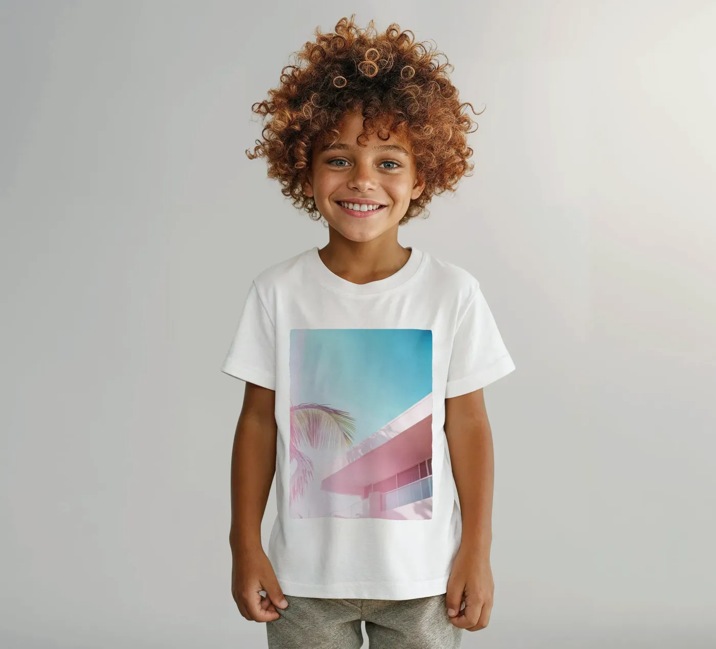 43 kinder t-shirt van Pink California | Affiches & Posters