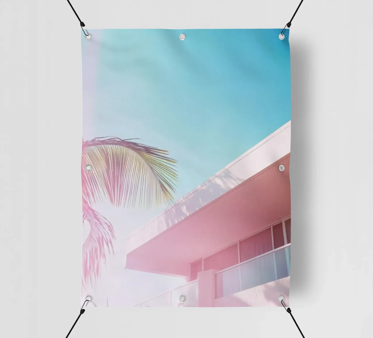 43 telo in pvc da Pink California | Affiches & Posters