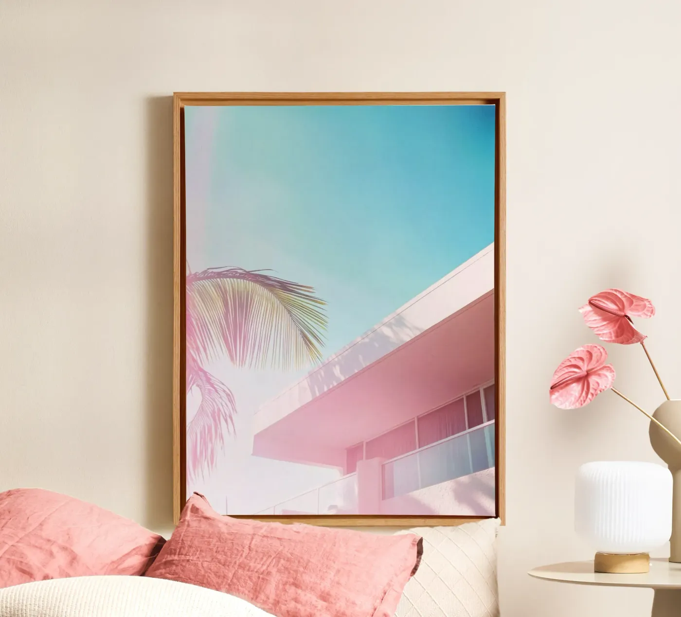 43 tela da Pink California | Affiches & Posters