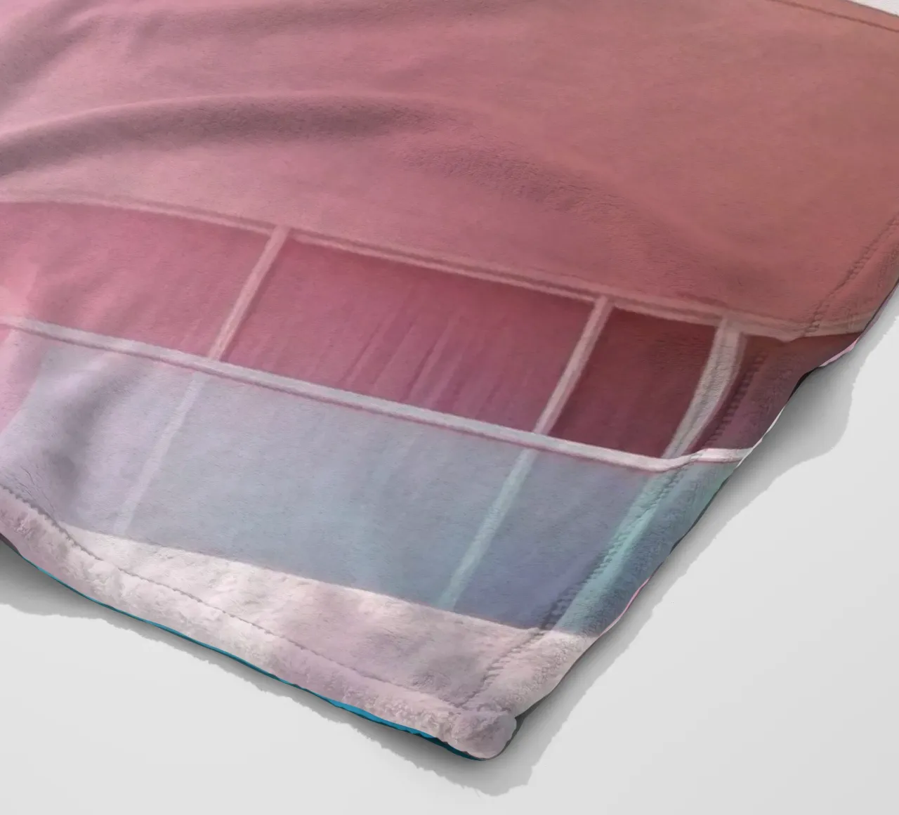 43 fleecedeken van Pink California | Affiches & Posters