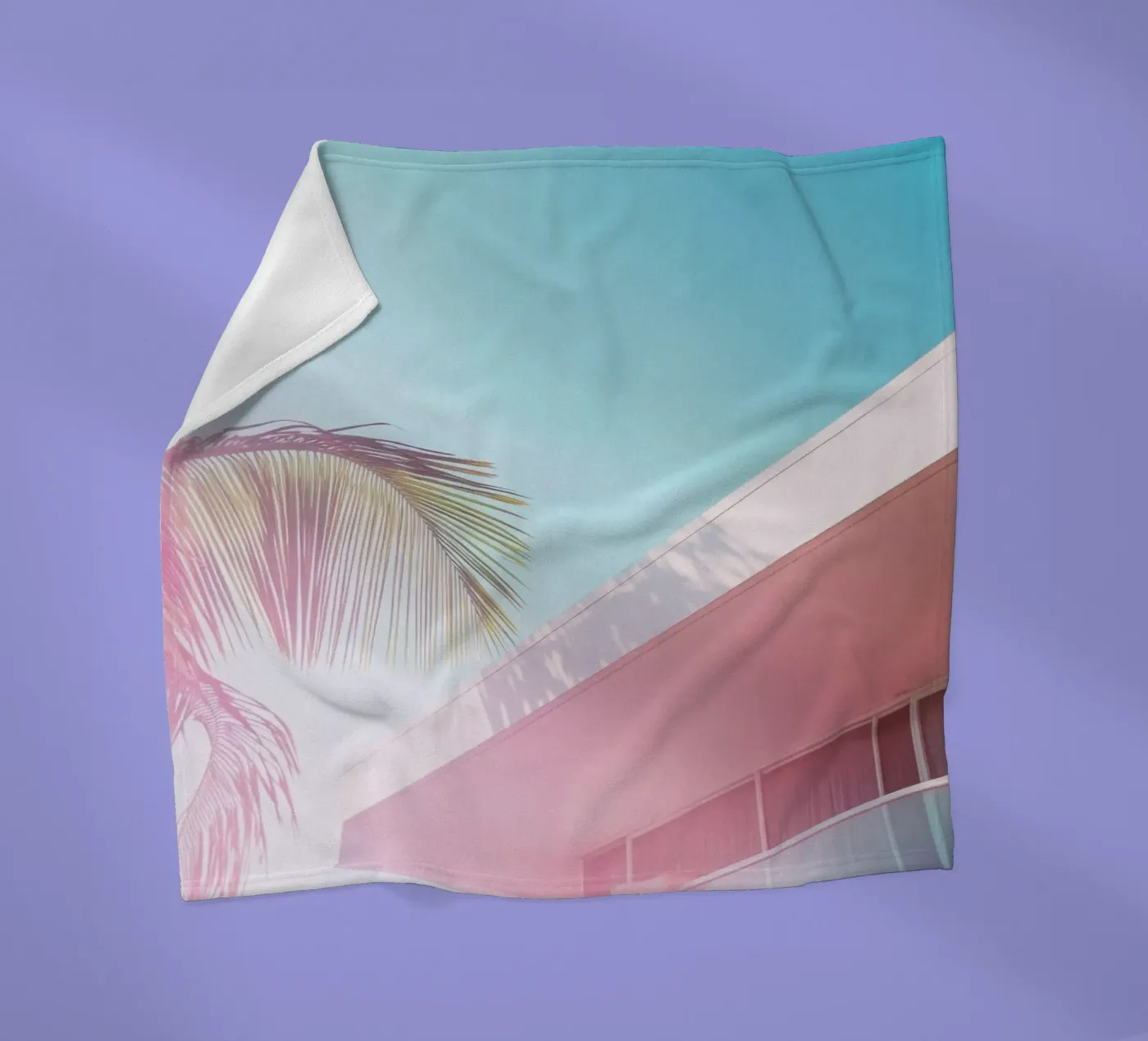 43 fleecedeken van Pink California | Affiches & Posters