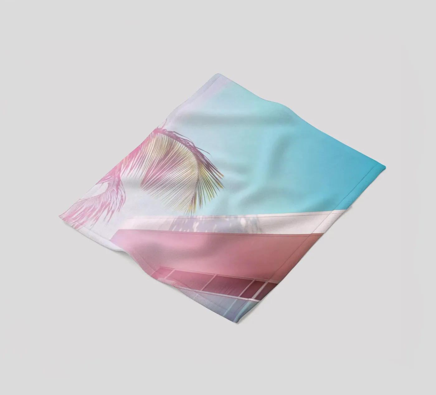 43 fleecedeken van Pink California | Affiches & Posters