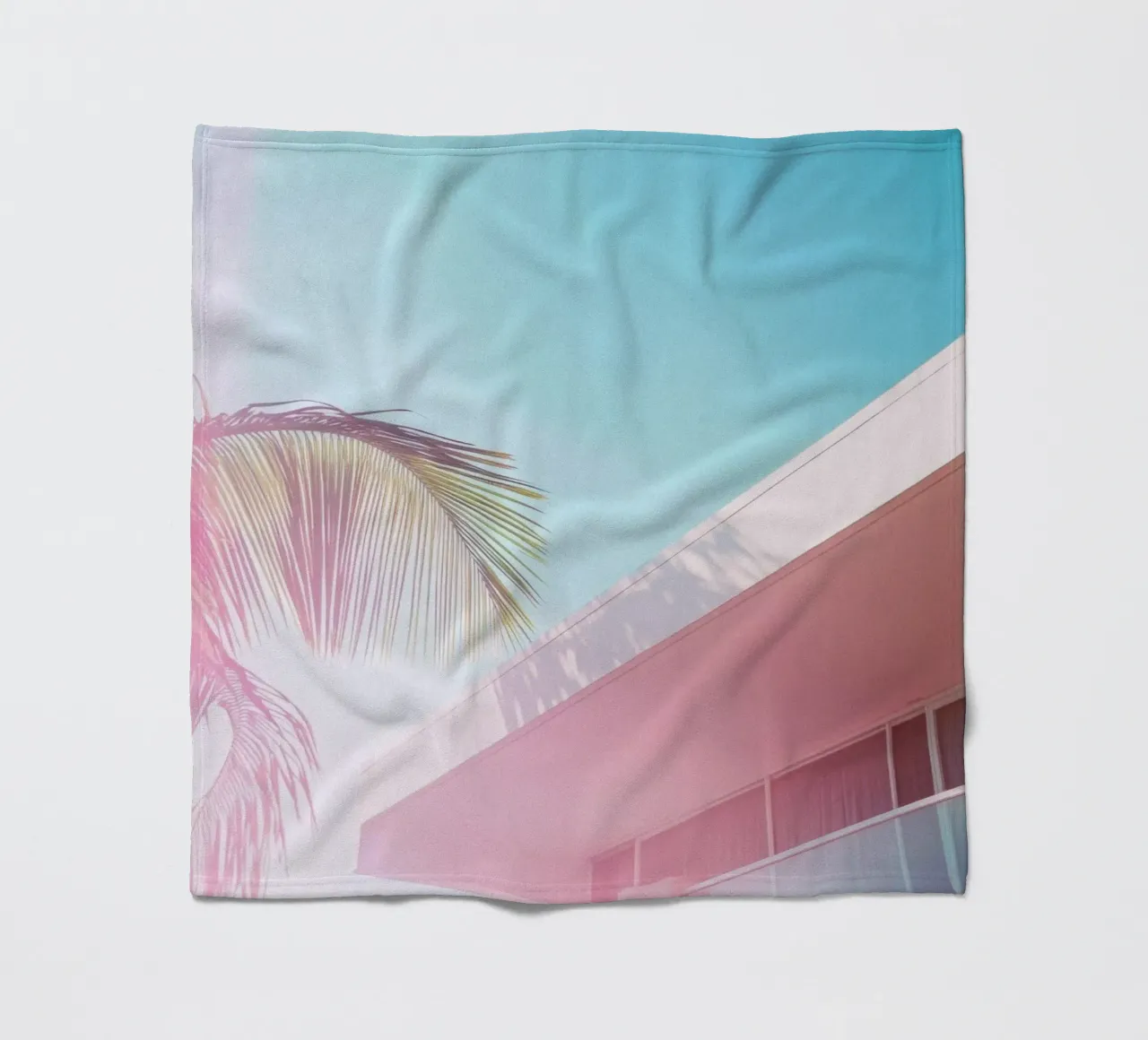 43 fleecedeken van Pink California | Affiches & Posters