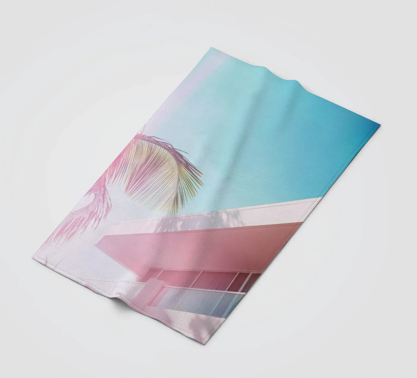 43 fleecedeken van Pink California | Affiches & Posters