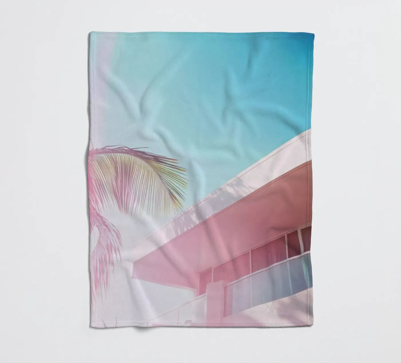 43 fleecedeken van Pink California | Affiches & Posters