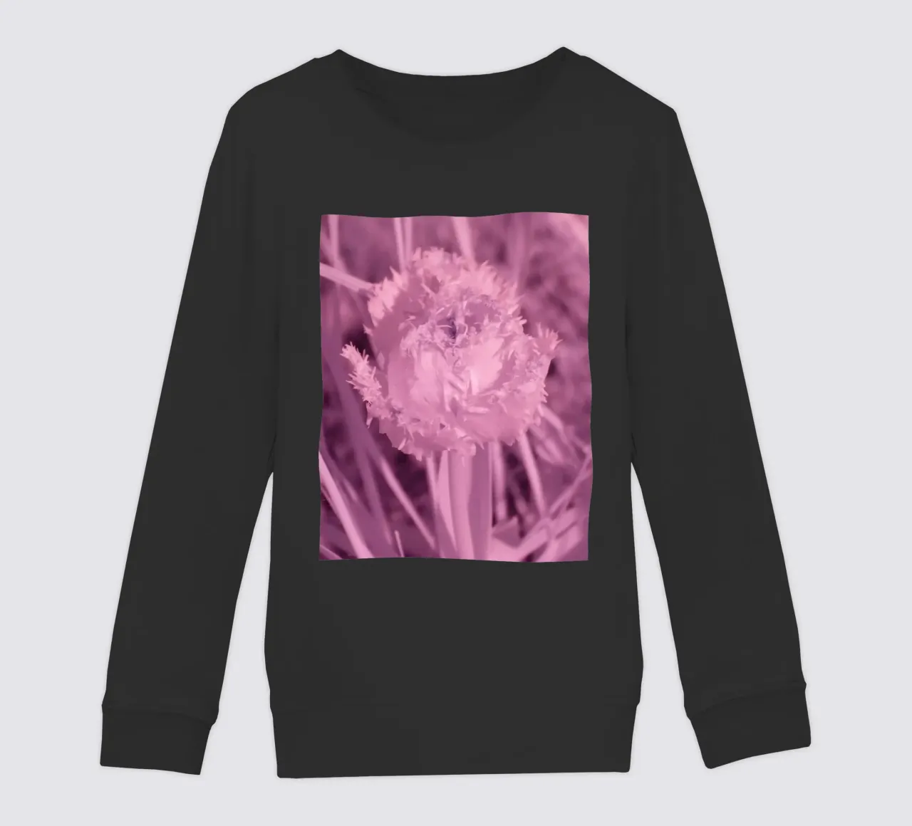 Tulipano in luce infrarossa felpa bambino da Alexandra Joseph Fotomomente