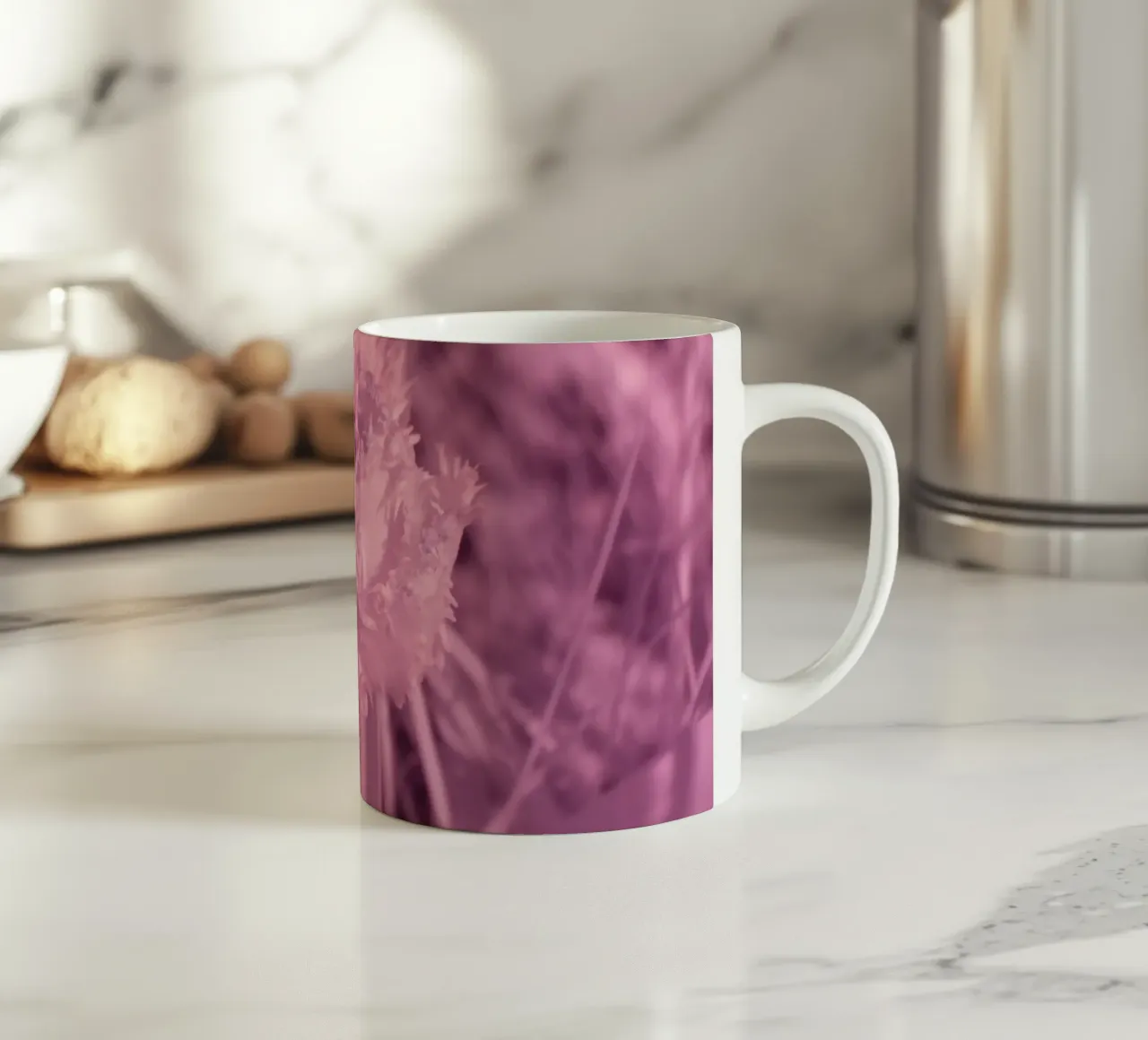 Tulipano in luce infrarossa tazza in ceramica da Alexandra Joseph Fotomomente