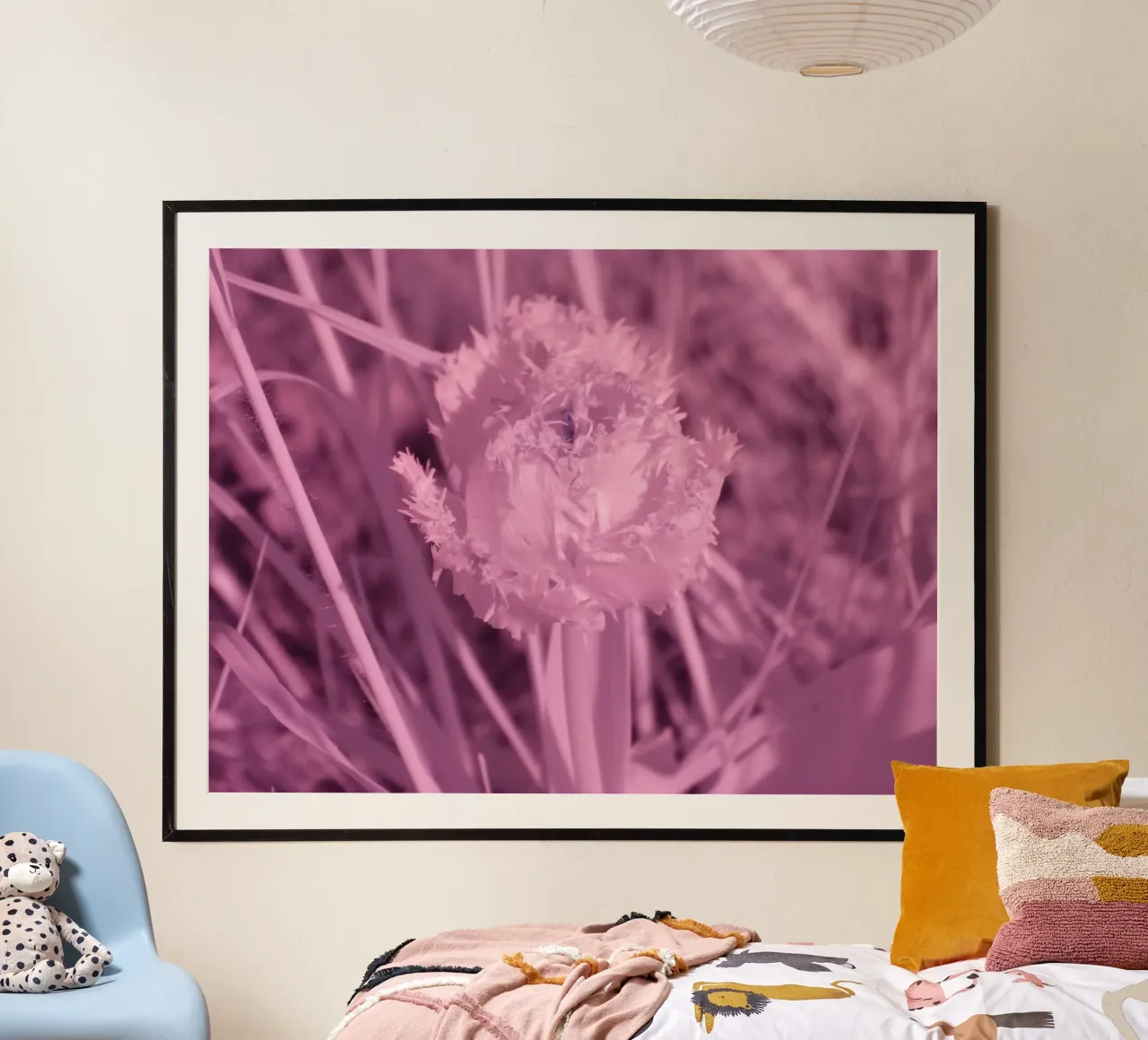 Tulipano in luce infrarossa carta hahnemühle da Alexandra Joseph Fotomomente