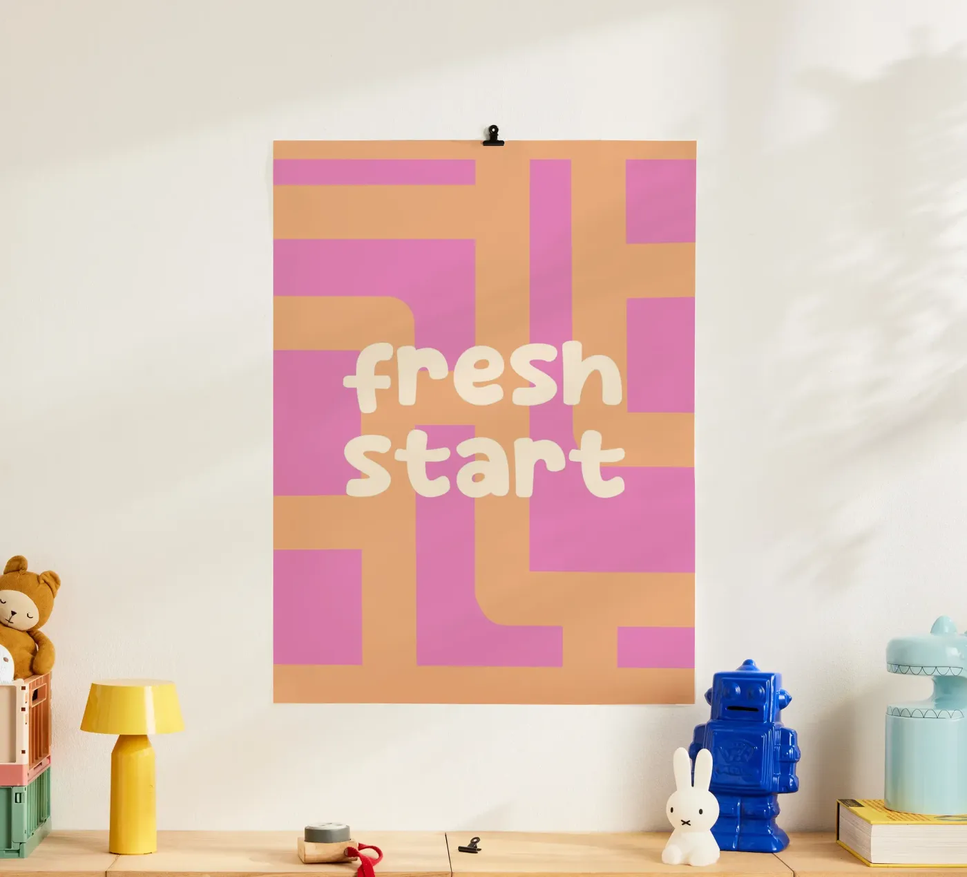 Fresh Start poster by MODERN NUANCE