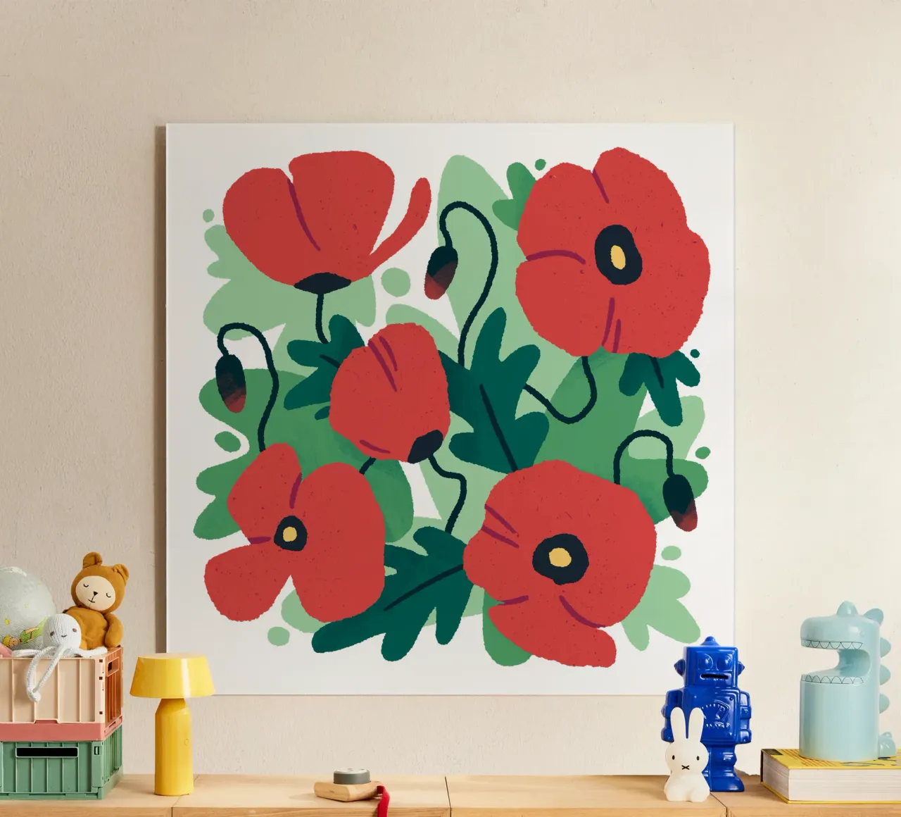 Poppies plexiglass da sashakolesnik