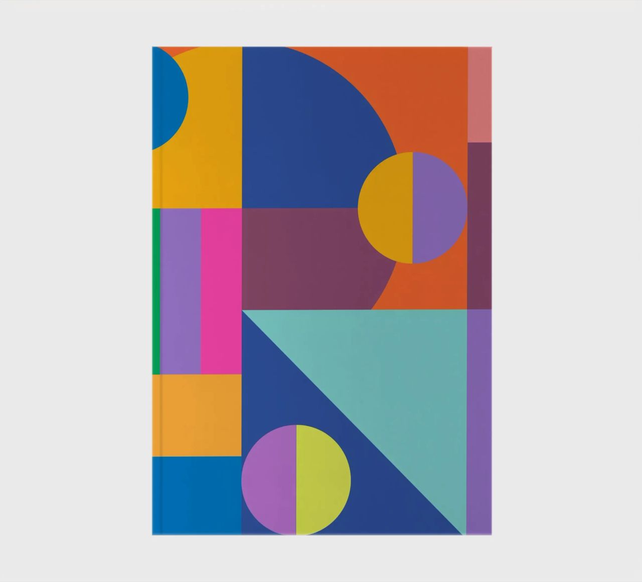 Retro Geometric Art notebook by good-vibes