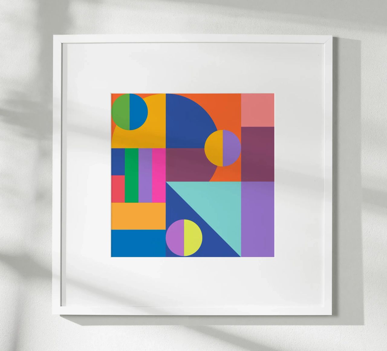 Retro Geometric Art poster by good-vibes