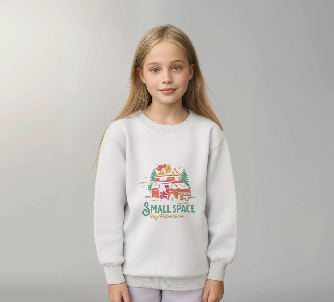 Kleine ruimte kinder sweatshirt van Gunawan Rb